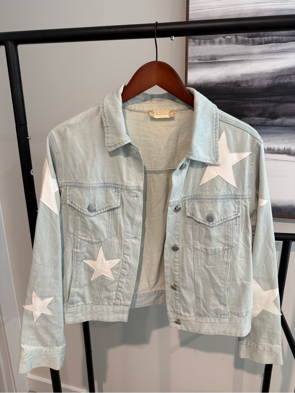 Altar'd State Light Blue Denim Shirt